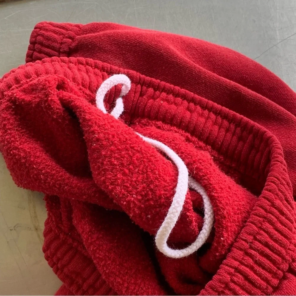 Vintage Blank Dark Red Sweatpants Adult XL Mens 90s Jerzees Joggers